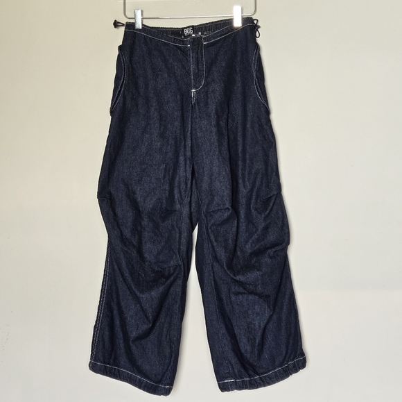 Urban Outfitters BDG Baggy Cargo Balloon Barrel Wide Leg Denim Pant Blue XS - Picture 16 of 16